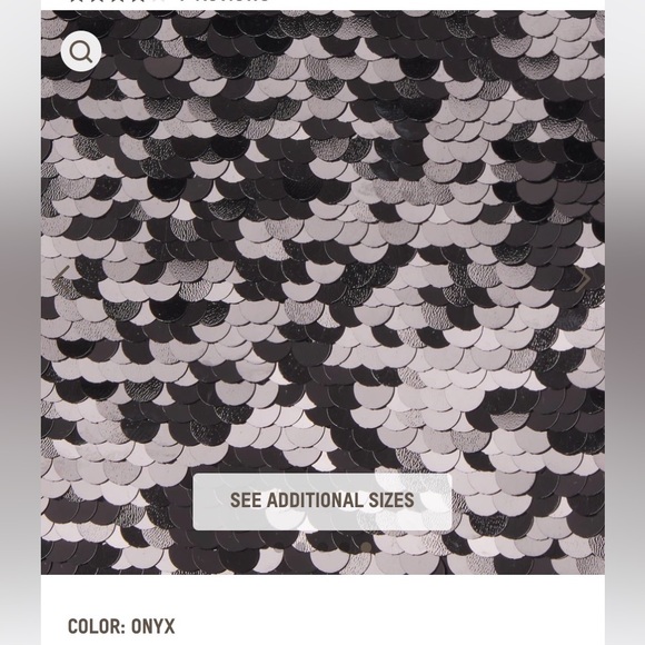 Skims Sequin Triangle Bralette - Picture 7 of 8